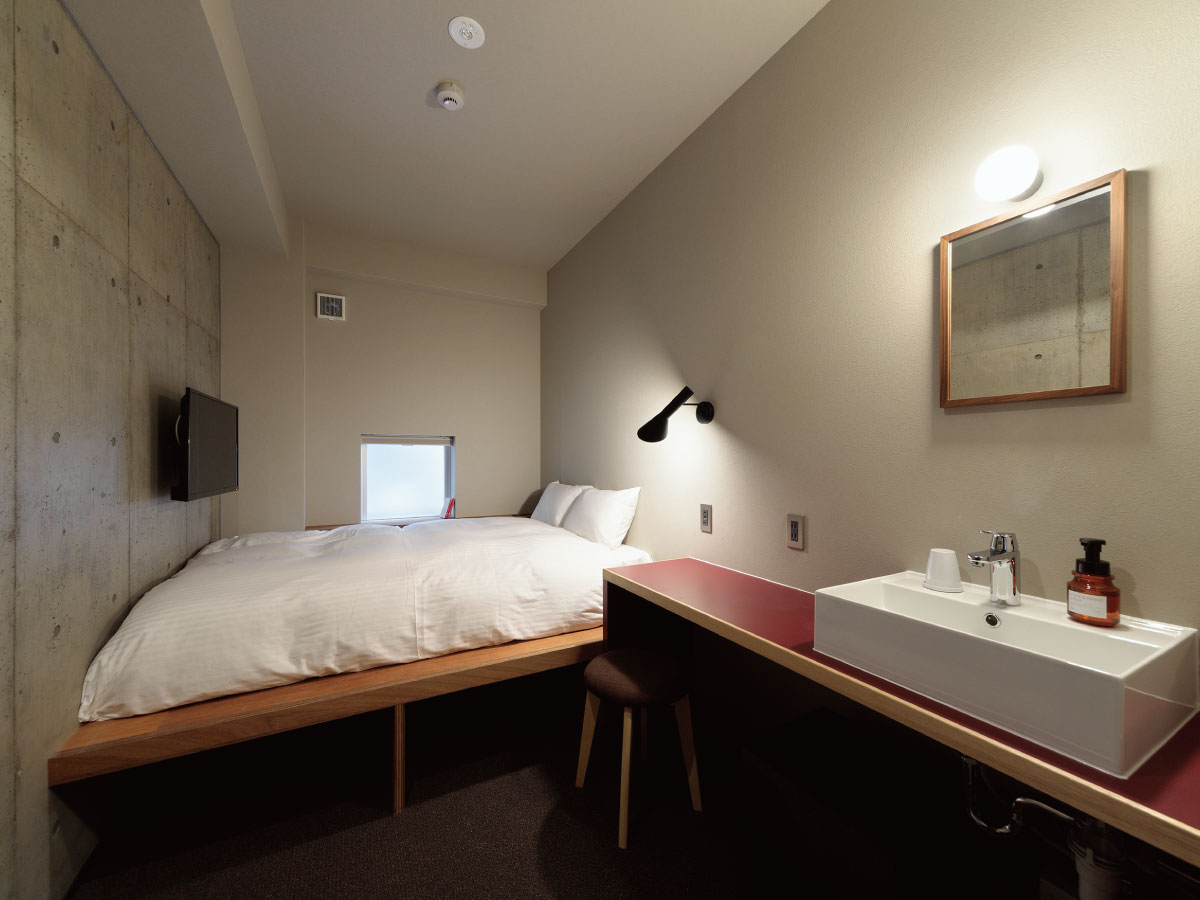 BUNSHODO HOTEL◆ダブルルーム【トイレ・シャワー共有】