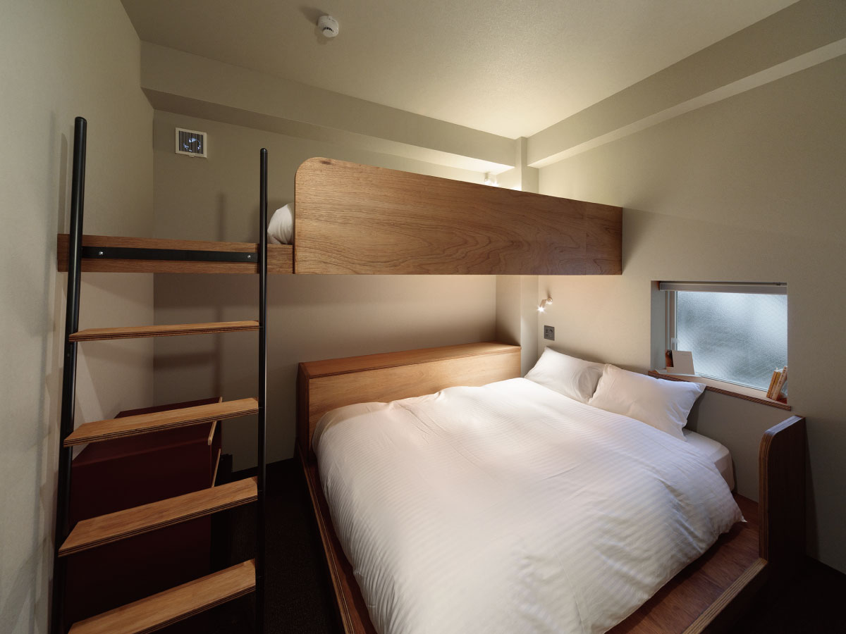 BUNSHODO HOTEL◆ツインルーム【トイレ・シャワー共有】