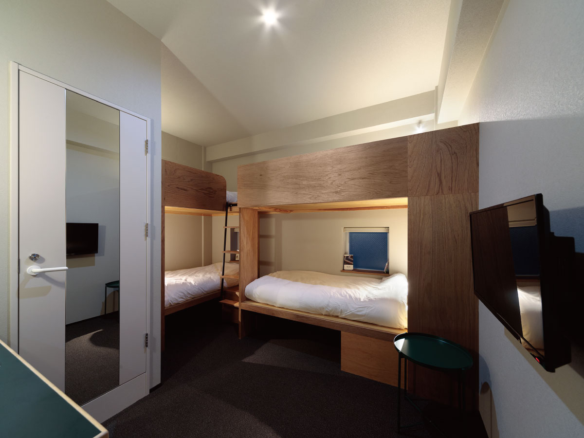 BUNSHODO HOTELQuad (4 beds) Standard Non-Smoking