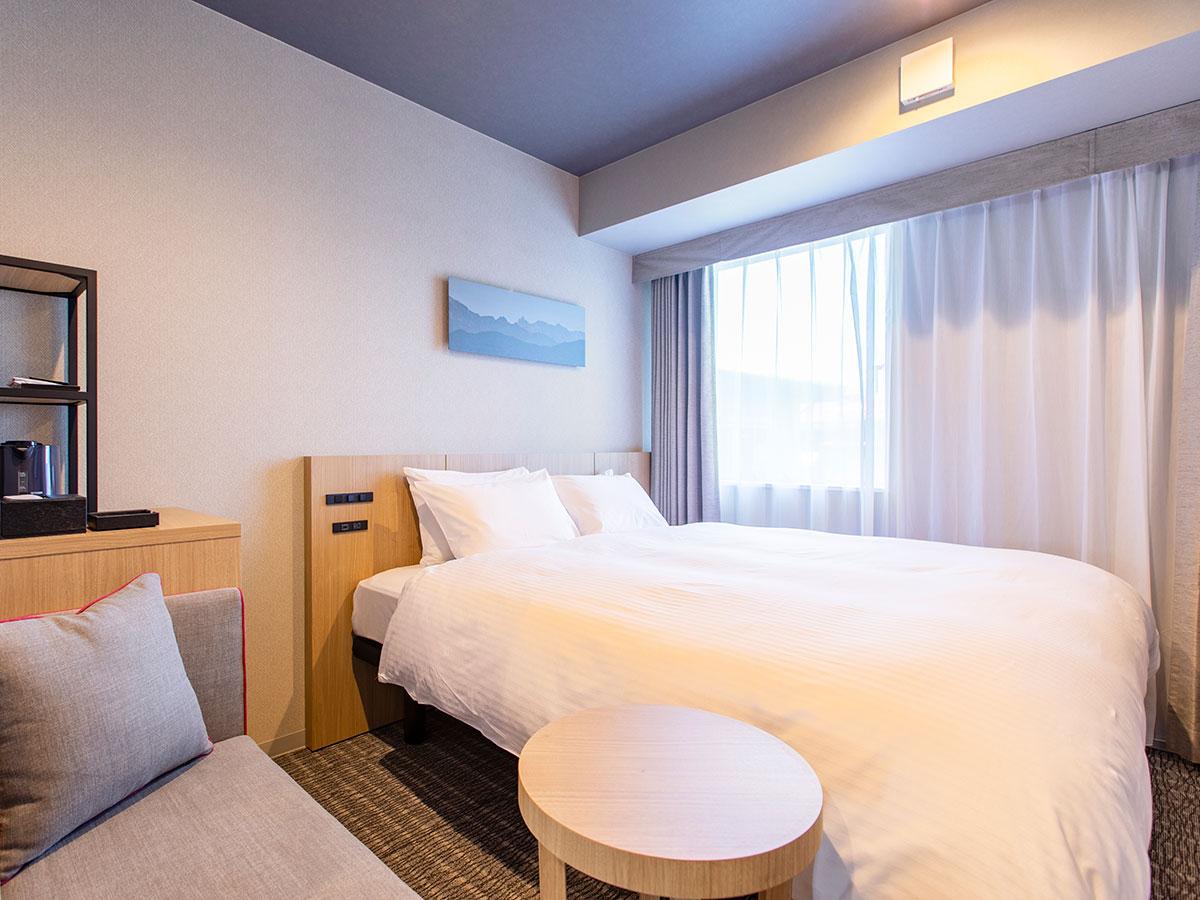 KOKO HOTEL 飛騨高山【禁煙】スタンダードクイーン／14平米／160cm幅×1台