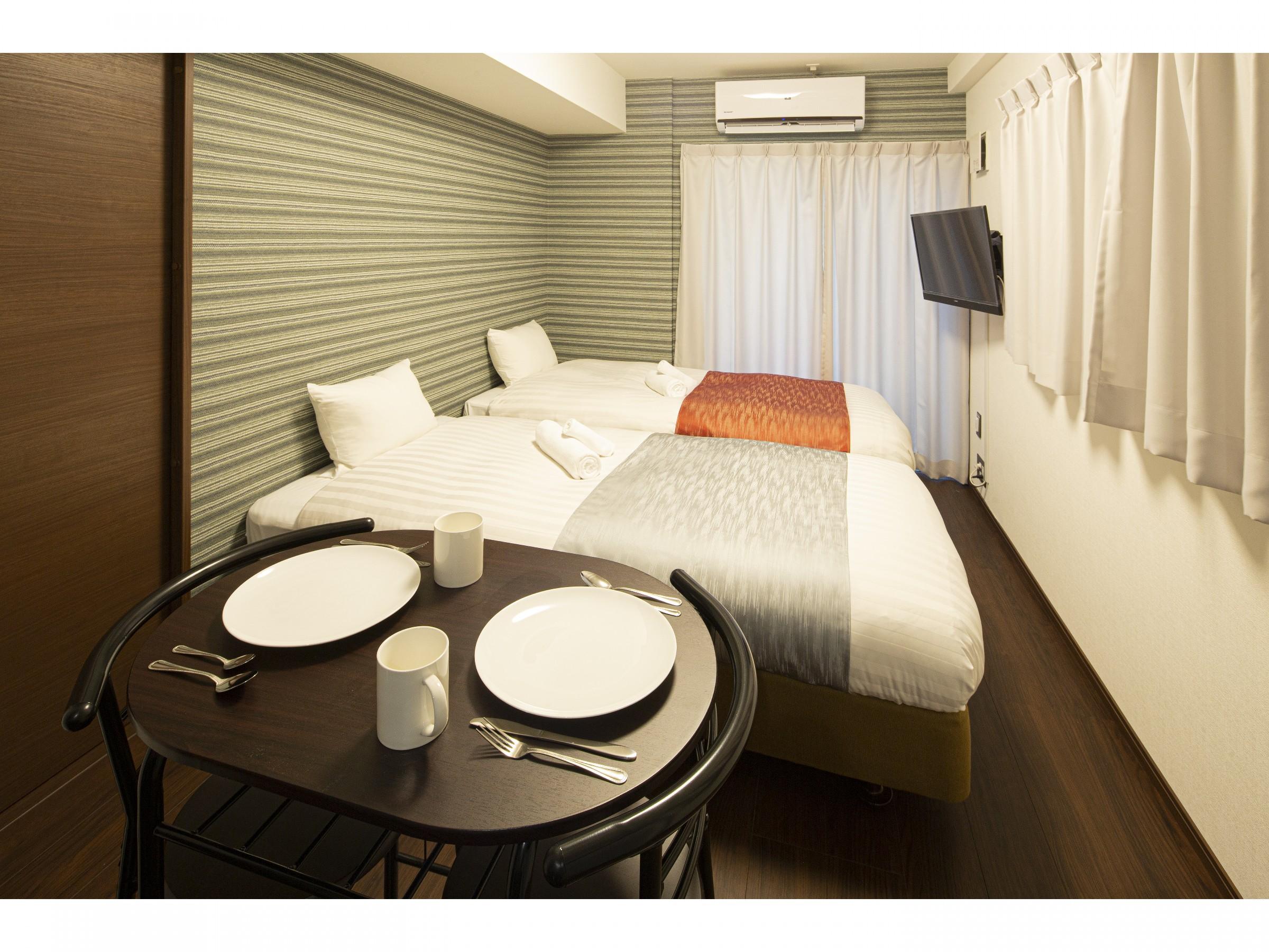 Coruscant Hotel Nagasaki Station 2Twin Room Standard Non-Smoking
