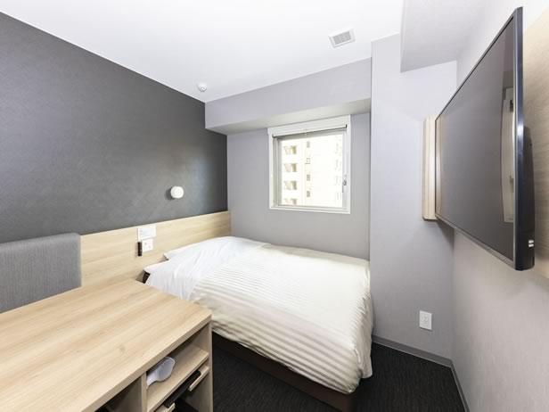 Super Hotel Sapporo Kitagojo DoriDouble Room Standard Non-Smoking