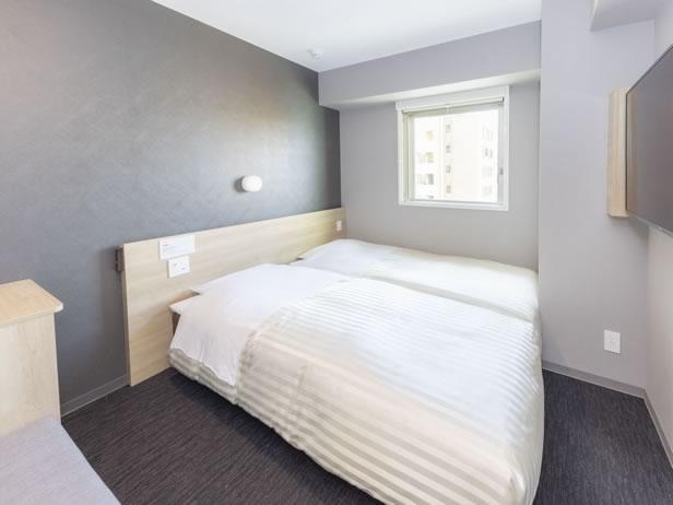 Super Hotel Sapporo Kitagojo DoriTwin Room Non-Smoking