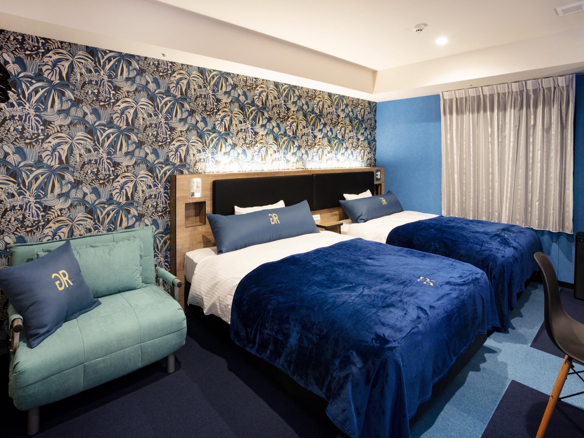 Green Rich Hotel Miyazakitachibanadori 2Twin Room Smoking