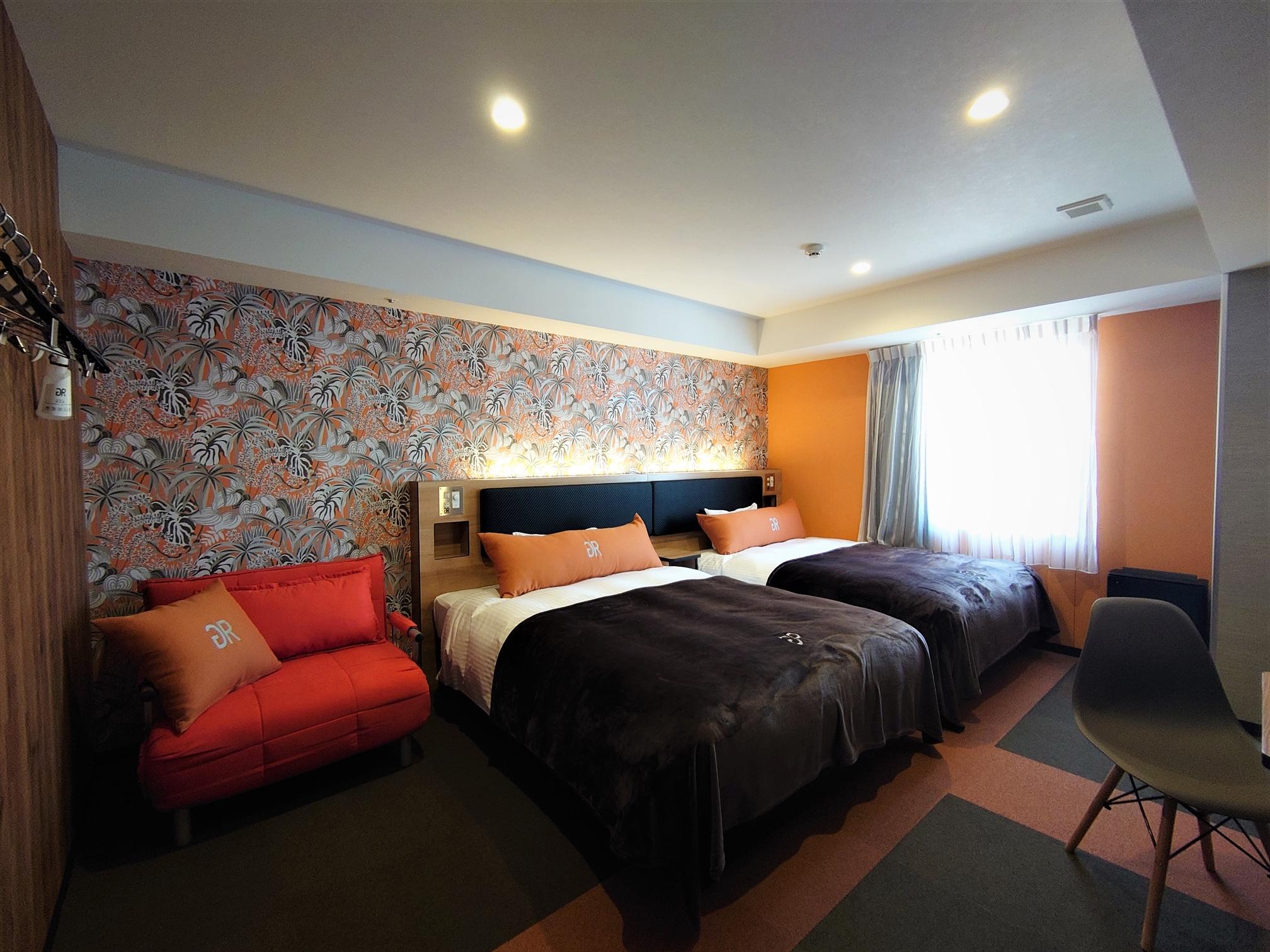 Green Rich Hotel Miyazakitachibanadori 2Twin Room Smoking