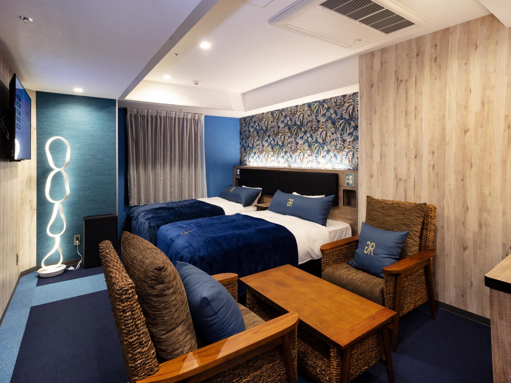 Green Rich Hotel Miyazakitachibanadori 2Twin Room Non-Smoking