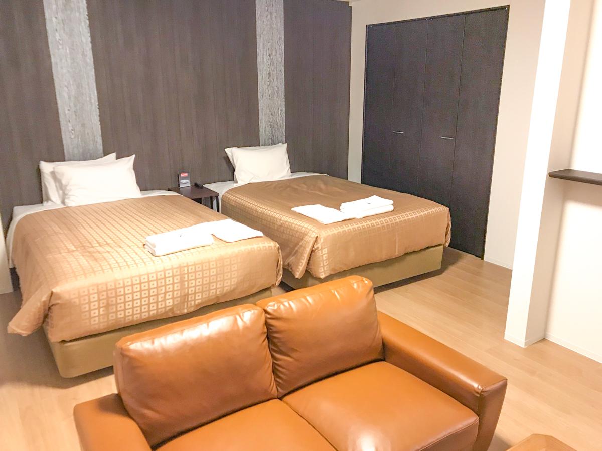 HOTEL LiVEMAX Takamatsu Eki MaeTwin Room Suite Non-Smoking