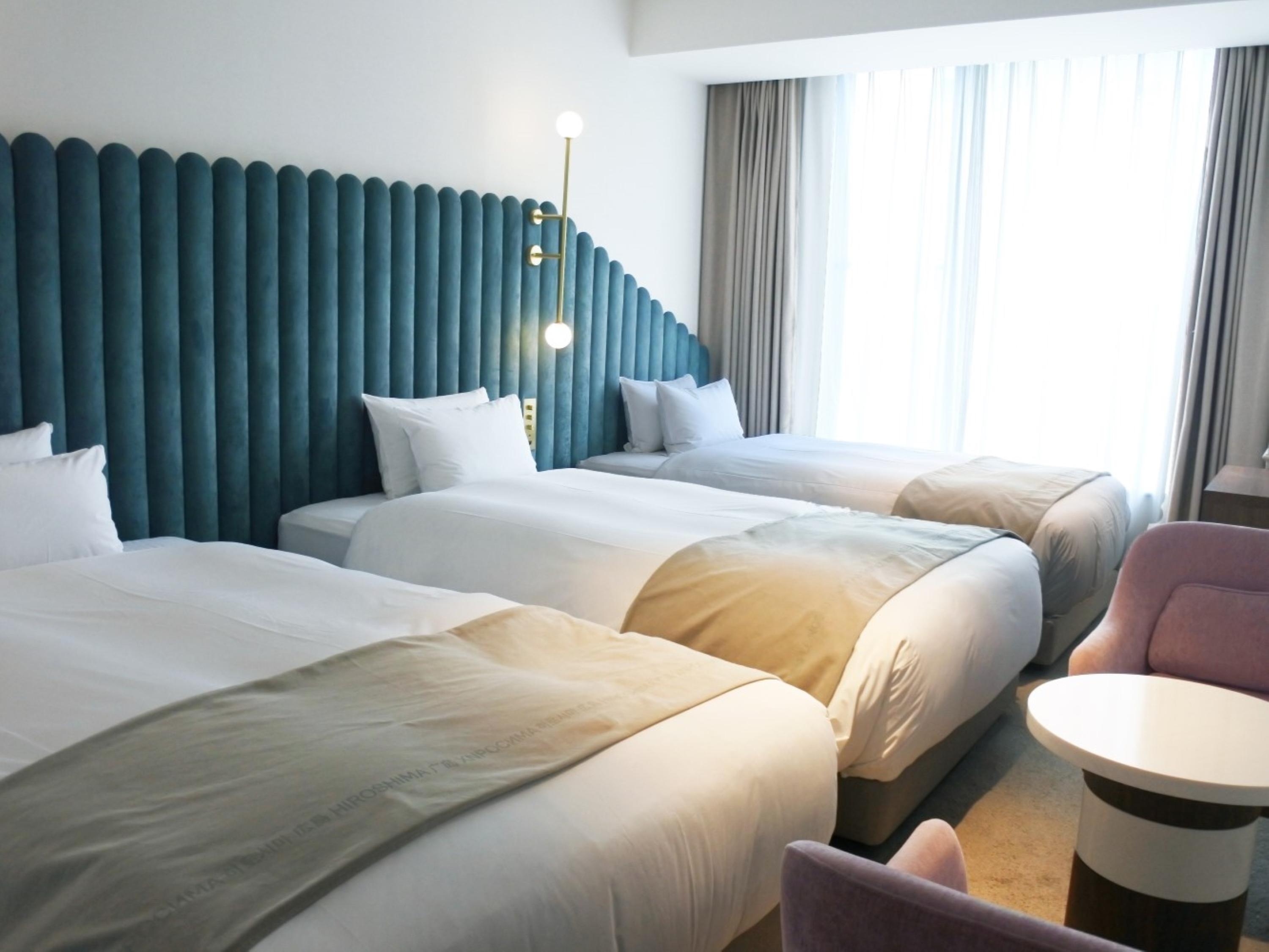 THE KNOT HiroshimaTriple Room Superior Town view Non-Smoking