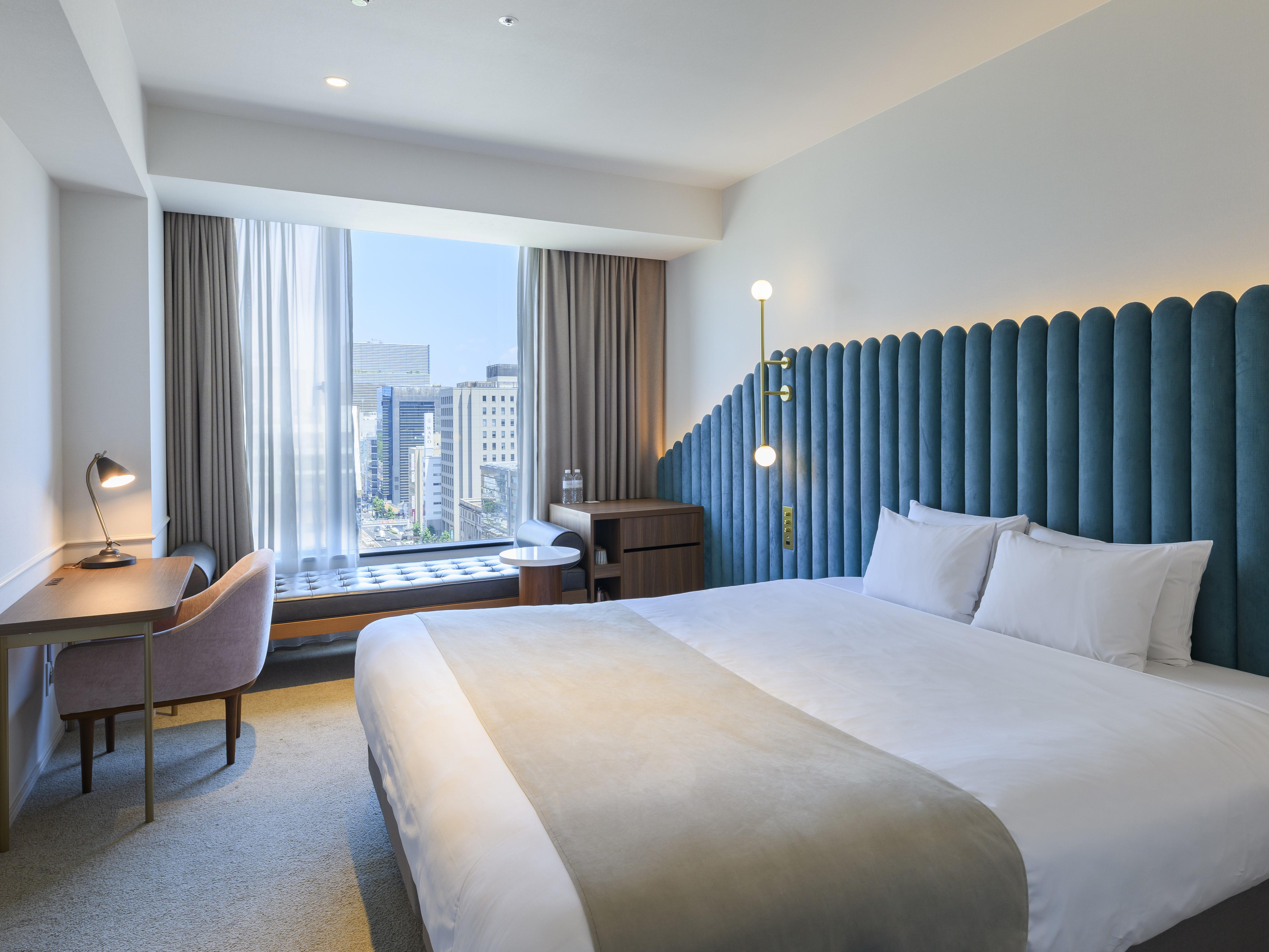 THE KNOT HiroshimaDouble Room Superior Town view Non-Smoking