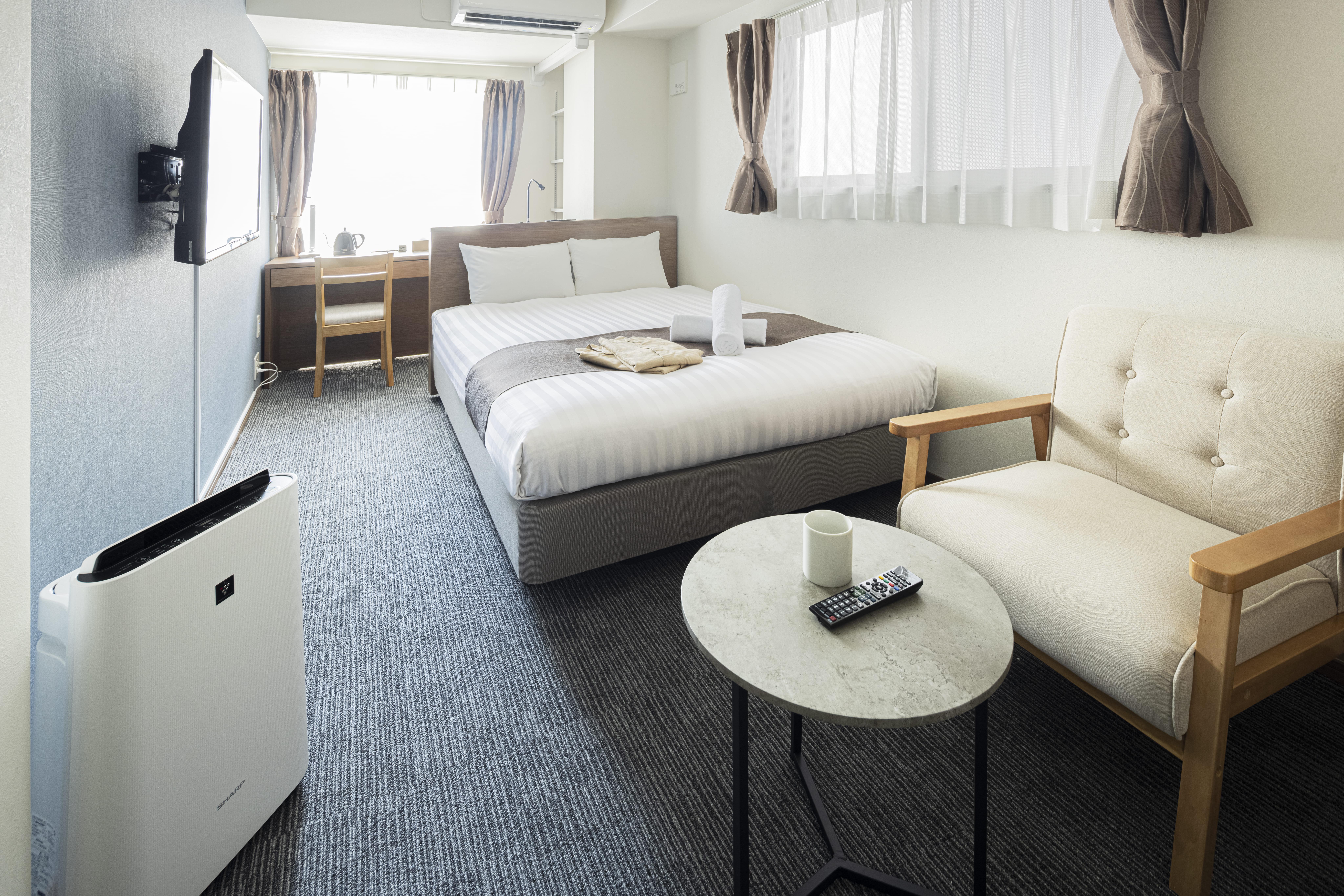 Coruscant Hotel 長崎駅 3【禁煙】スタンダードダブル 全室お風呂トイレ別・キッチン付