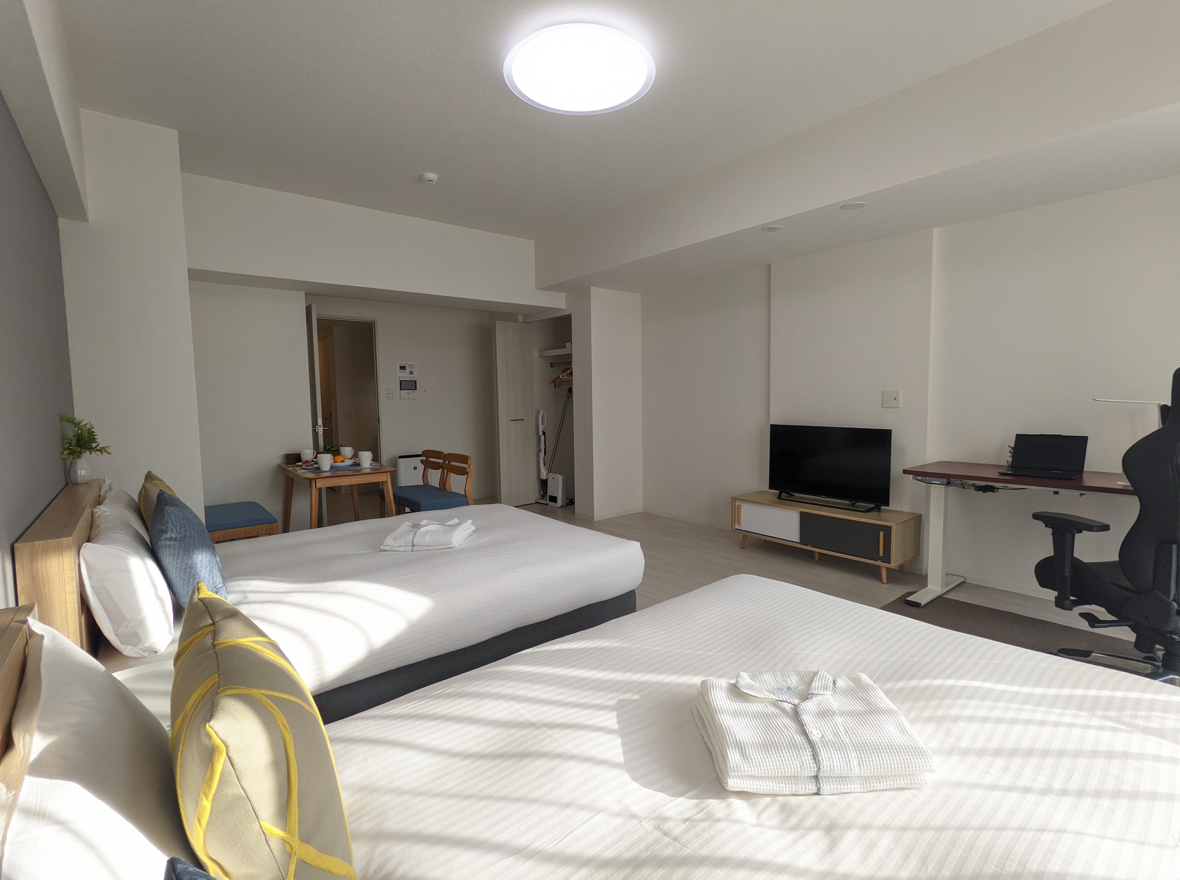 Esuriido Hotel Oosaka TsuruhashiTwin Room Deluxe Town view Non-Smoking