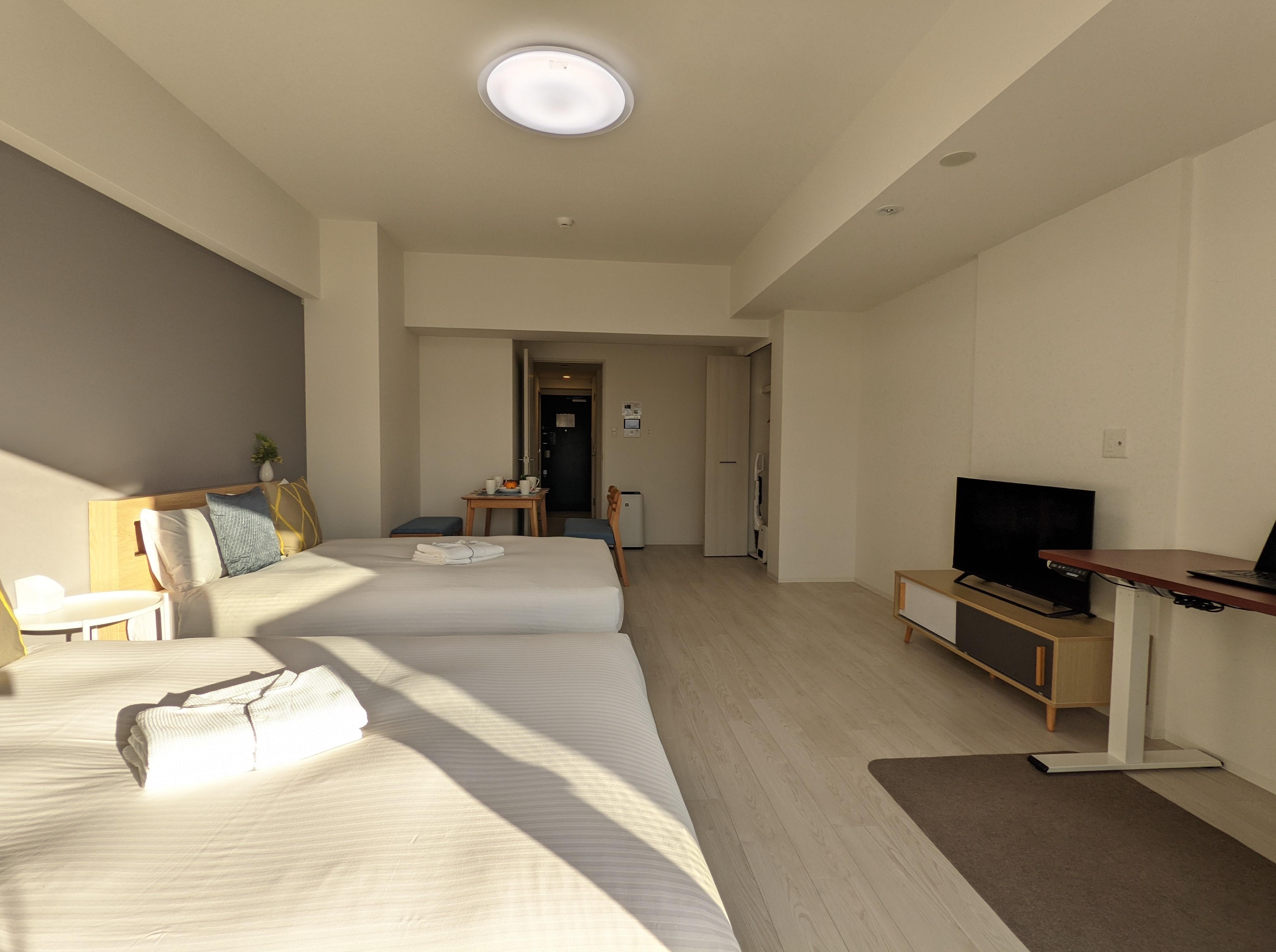 Esuriido Hotel Oosaka TsuruhashiTwin Room Deluxe Town view Non-Smoking