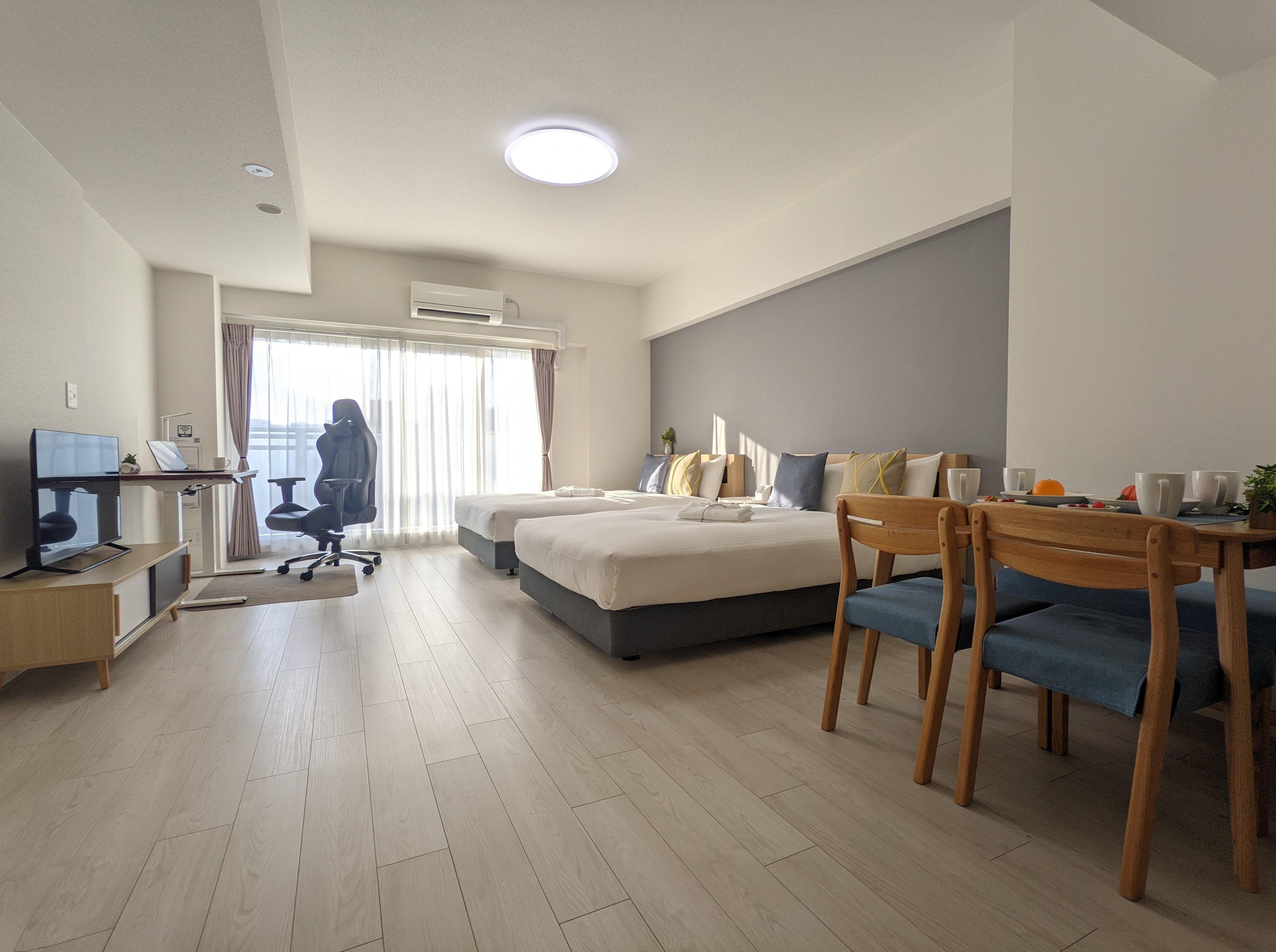 Esuriido Hotel Oosaka TsuruhashiTwin Room Deluxe Town view Non-Smoking