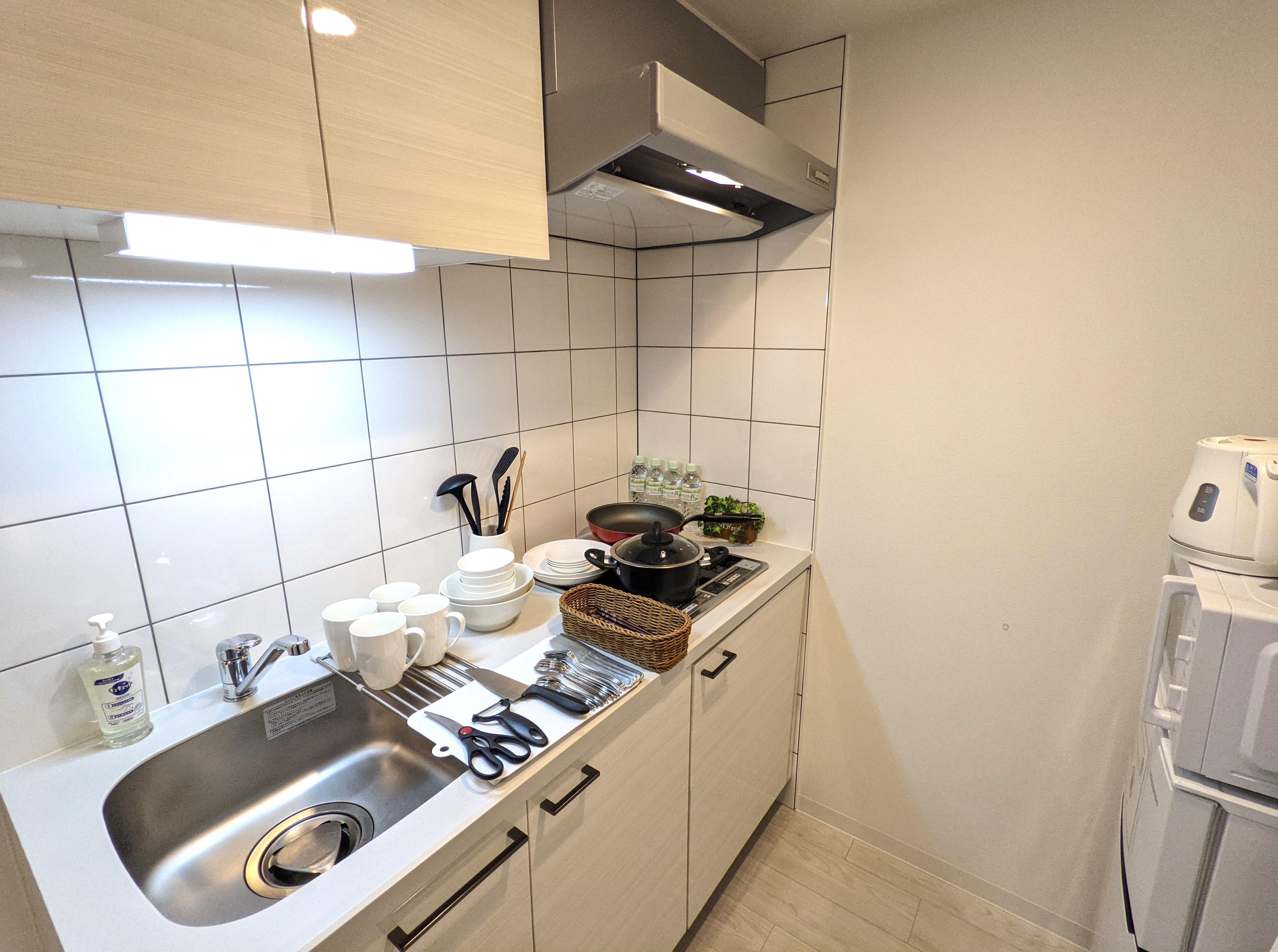 Esuriido Hotel Oosaka TsuruhashiQuad (4 beds) Standard Town view Non-Smoking