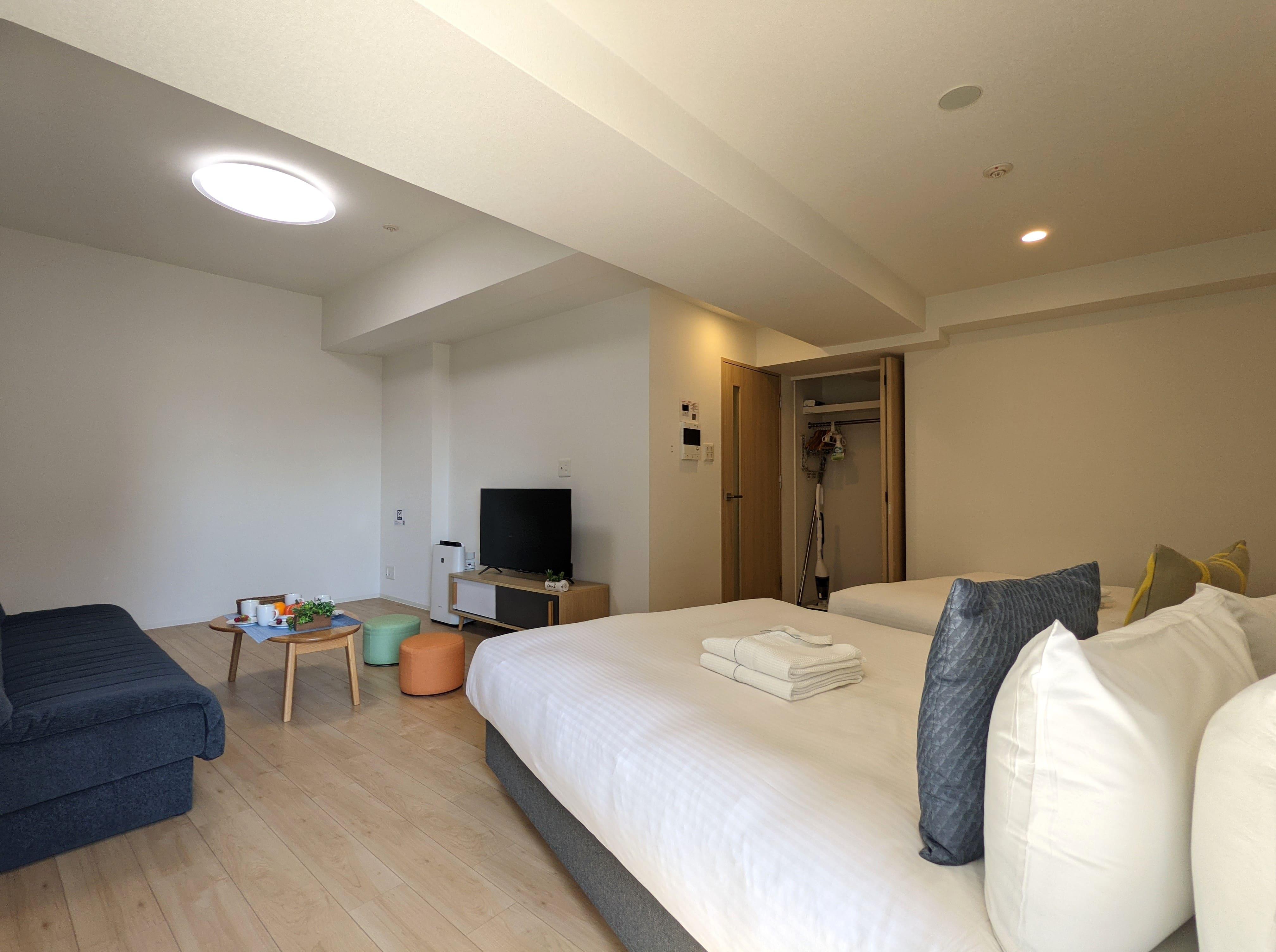 Esuriido Hotel Oosaka TsuruhashiTriple Room Standard Town view Non-Smoking