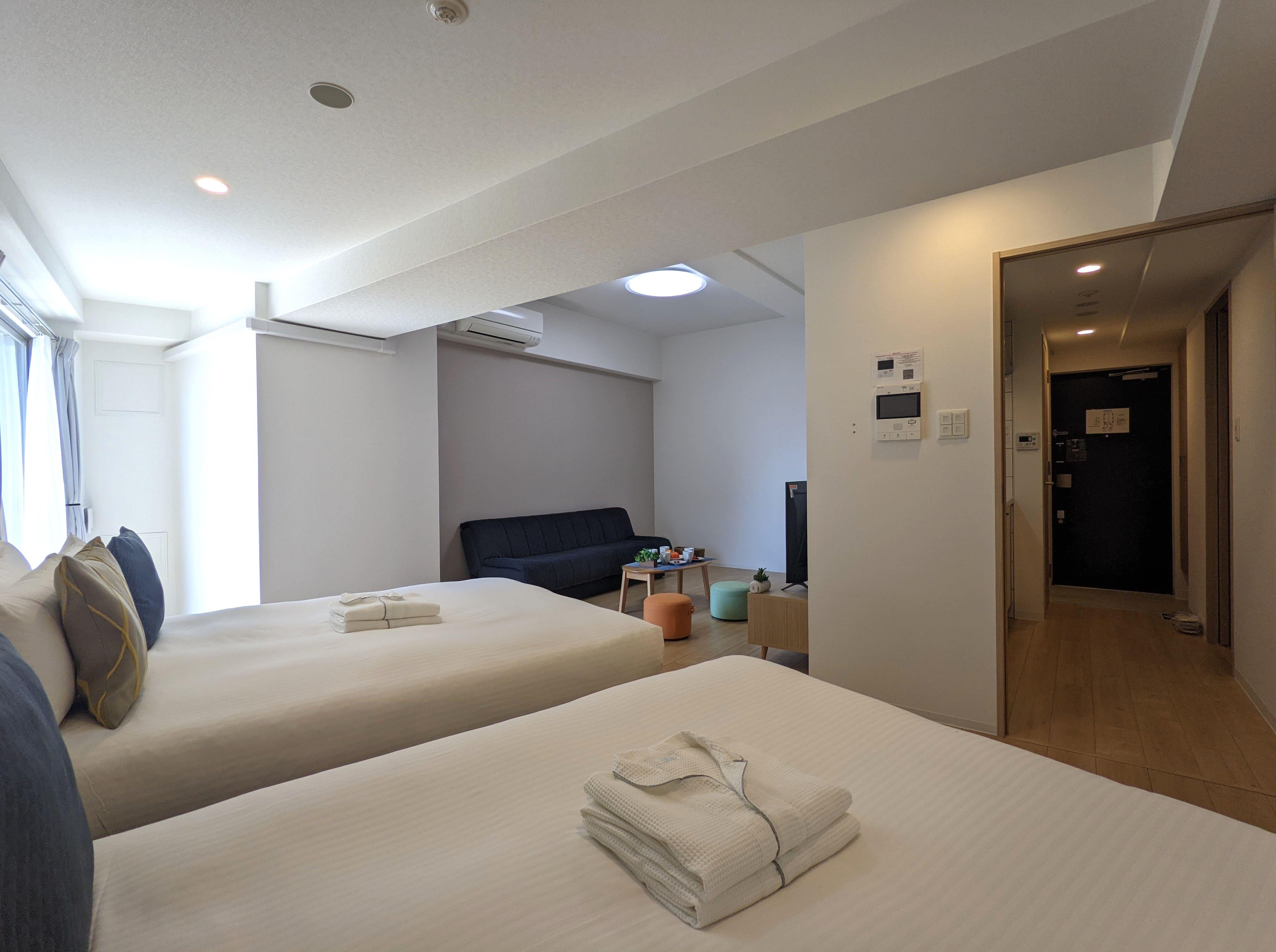 Esuriido Hotel Oosaka TsuruhashiTriple Room Standard Town view Non-Smoking