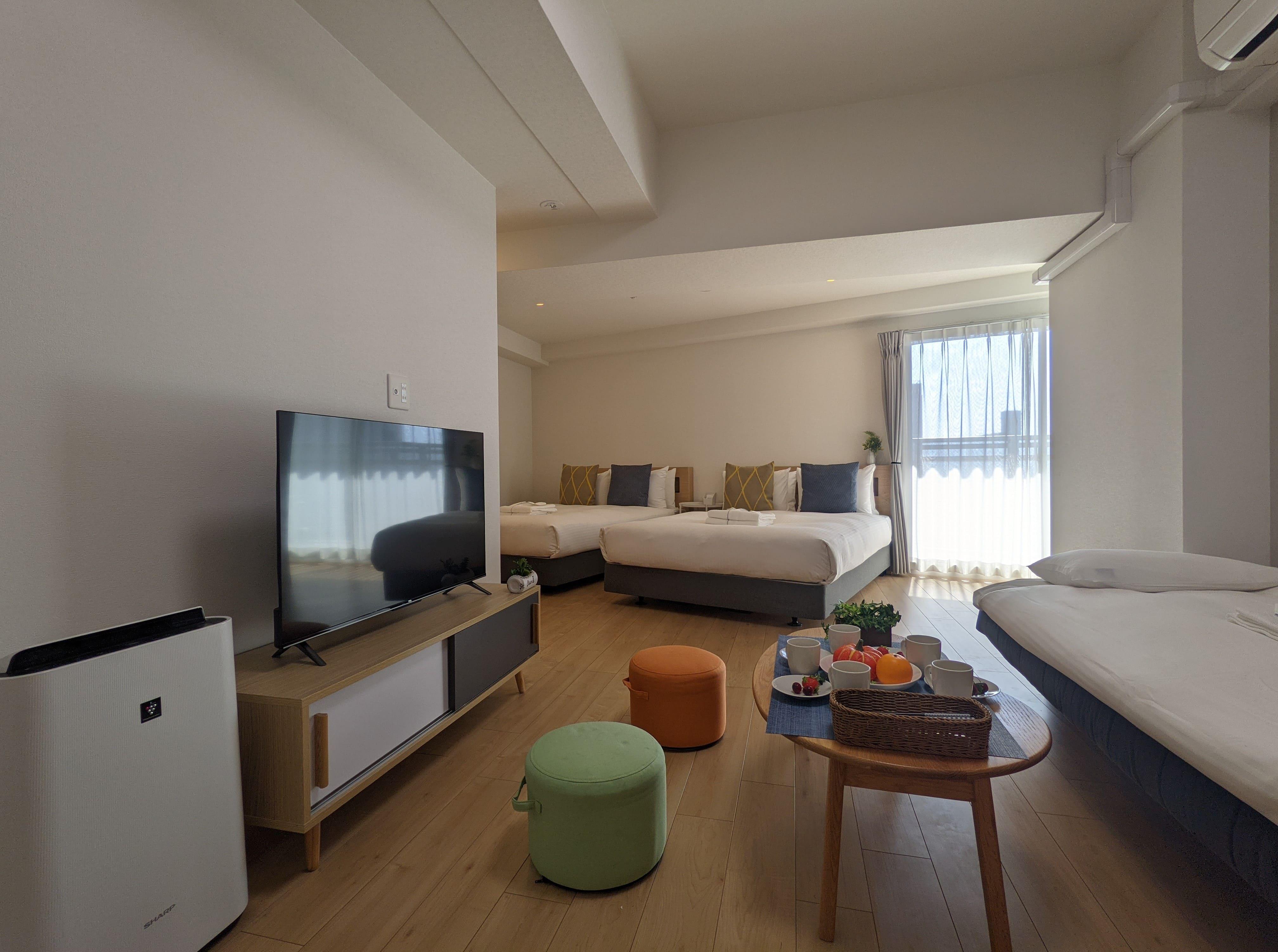 Esuriido Hotel Oosaka TsuruhashiTriple Room Standard Town view Non-Smoking