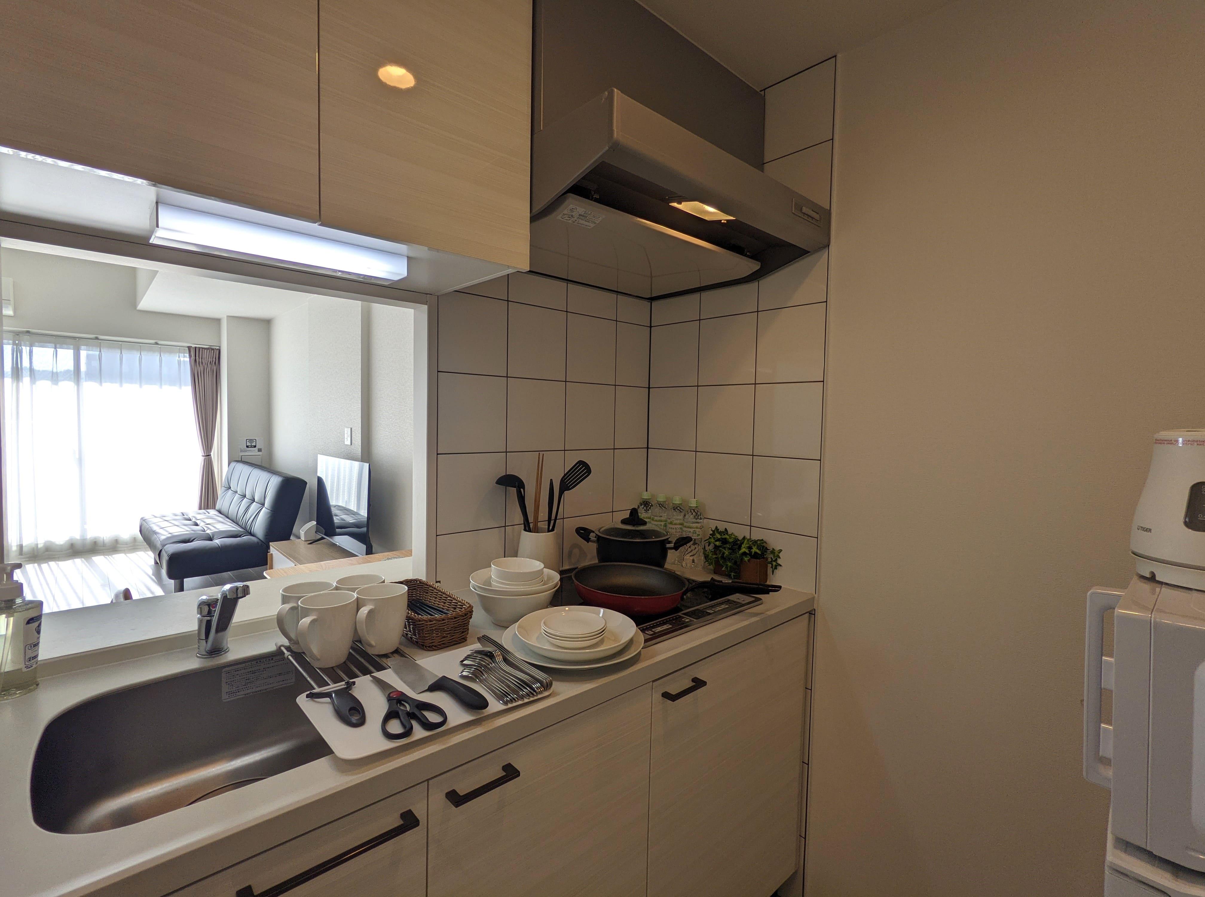 Esuriido Hotel Oosaka TsuruhashiQuad (4 beds) Standard Town view Non-Smoking