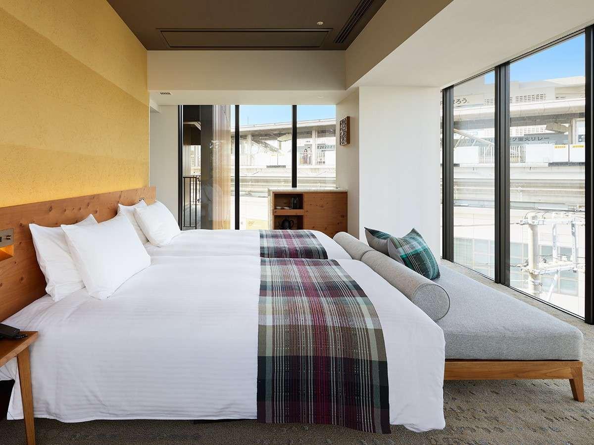 STRATA NahaTwin Room Deluxe Town view Non-Smoking