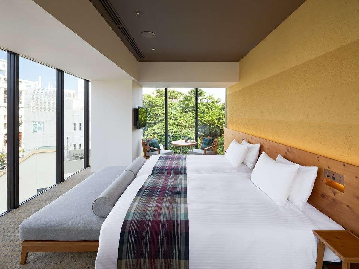 STRATA NahaTwin Room Deluxe Town view Non-Smoking