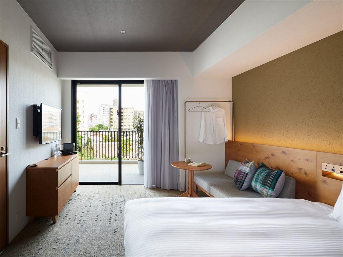 STRATA NahaTwin Room Standard Town view Non-Smoking